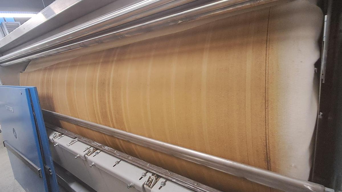 Used 2005 Jensen Express 2 roll Ø1200x3000mm steam