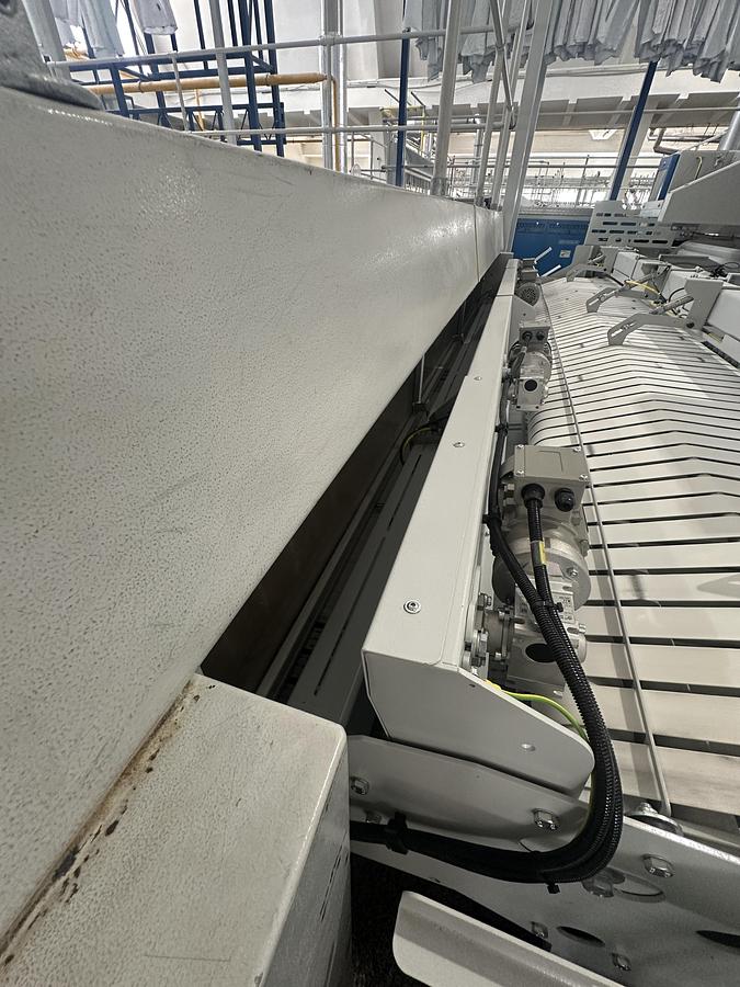 Used 2010 Jensen Ironing Line Logic Plus - Jenroll EXPG 2x1200x3500mm GAS - Classic Folder