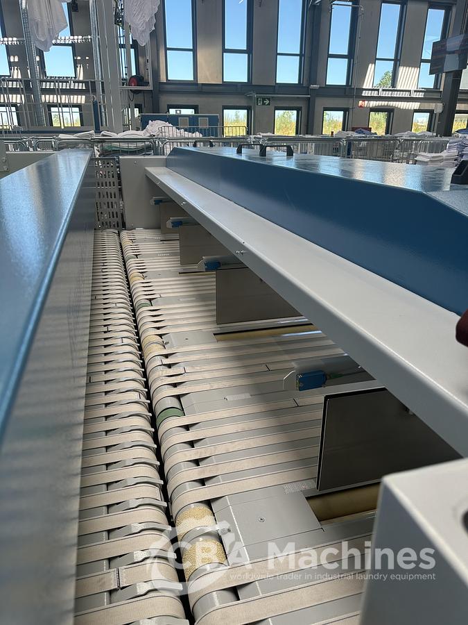 Used 2025 Kannegiesser Ironing line EMV 35-4 + Mono roll 1200 x 3500 + RFL-J 35-1/2/4-2 + SKF 35-4 (1013-1014-1015-1016)