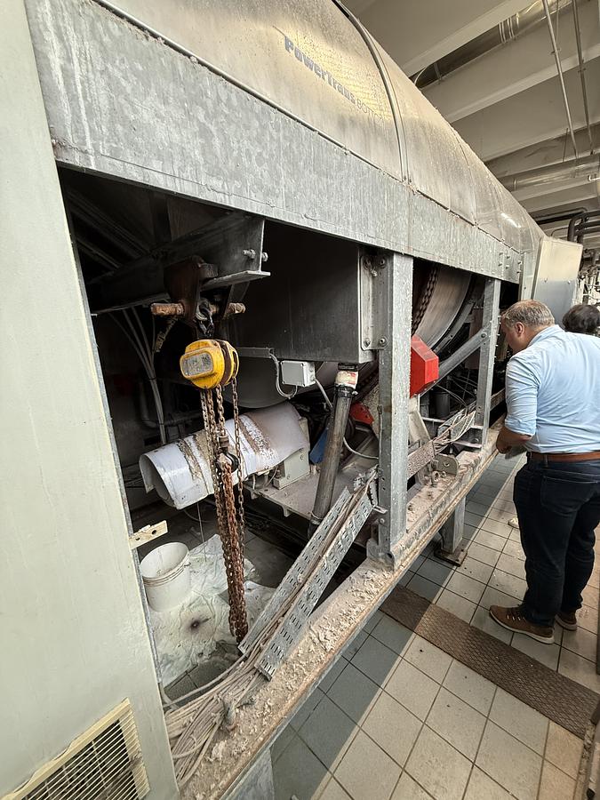 Used 2001 Kannegiesser CBW Tunnel Powertrans BT 14x50kg