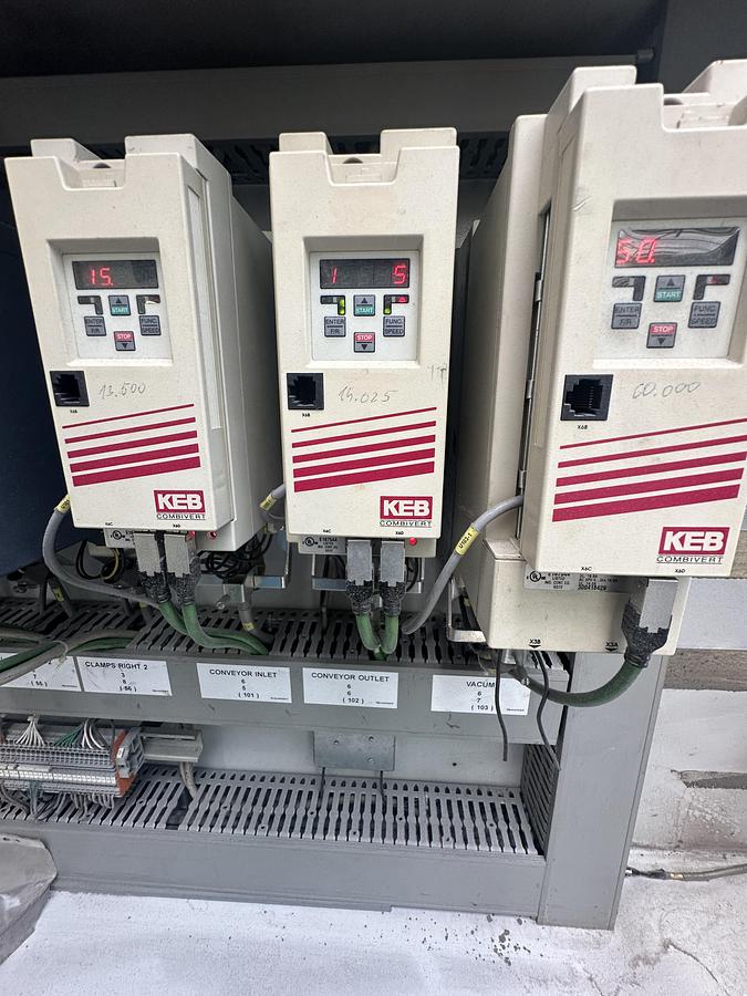 Used 2010 Jensen Ironing Line Logic Plus - Jenroll EXPG 2x1200x3500mm GAS - Classic Folder