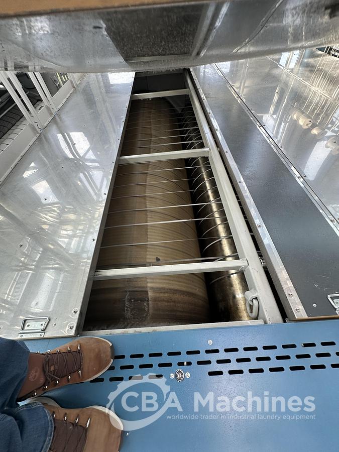 Used 2025 Kannegiesser Ironing Line Steam GZ-A 01+2 + EMA Pro 35-01+2-1/4-1/2 + HPM.II 2 roll x 1200mm x 3500mm + SFM-E 35(35)-1/2-3-KR3-R-ISP4 (1057-1058-1059-1060)