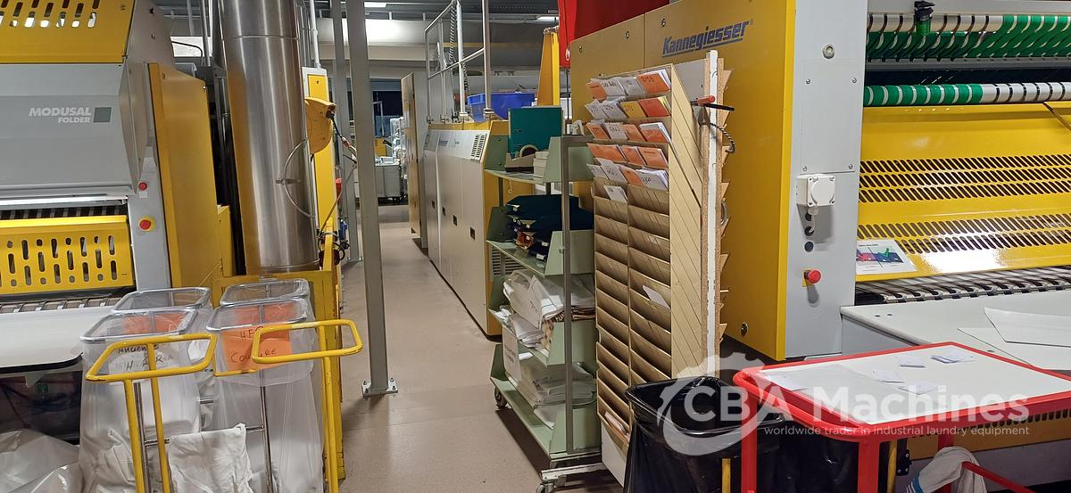 Used 2008 Jensen GAS Ironing Line 1 roll 2000x3500mm