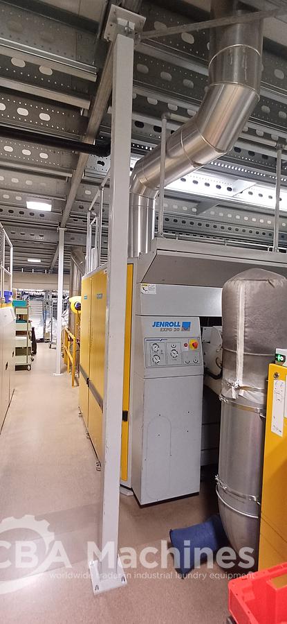 Used 2008 Jensen GAS Ironing Line 1 roll 2000x3500mm