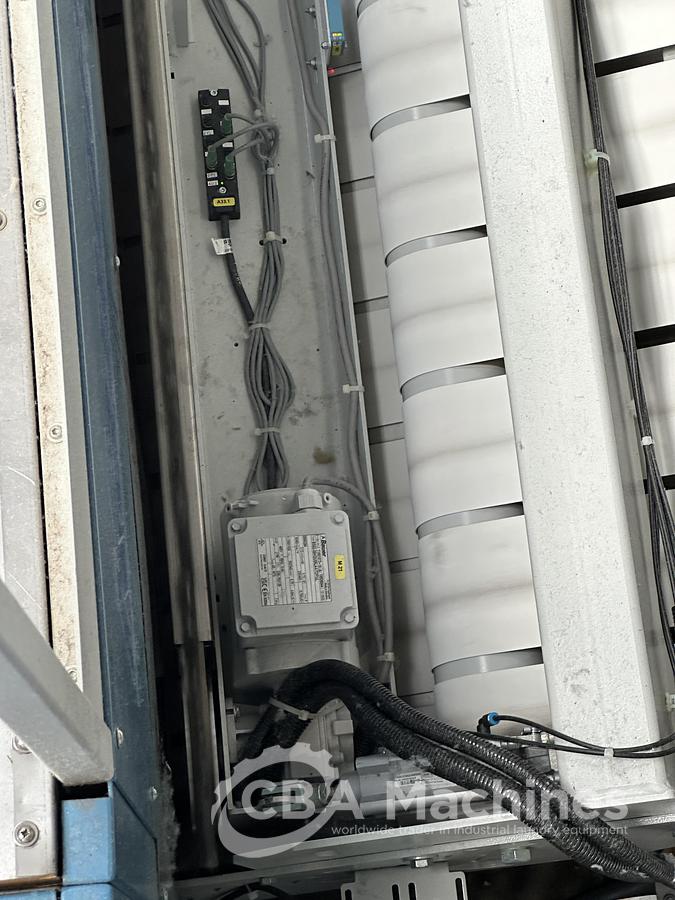 Used 2023 Kannegiesser Ironing line EMQ synchro pro 40-01+2-4/4-1/2 (1033) + HighPower HPM 3x1200x4000mm (1034) + SFM-E 40(42)-1/2-3-KR3-R-ISP4 (1035)