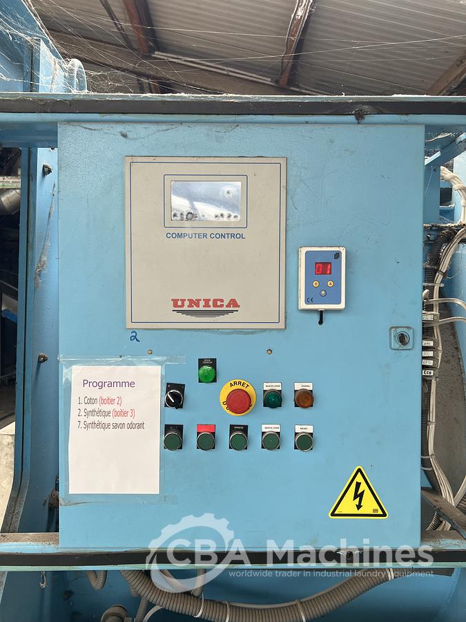 Used 2018 Unica 120kg Washer Extractor Open Pocket