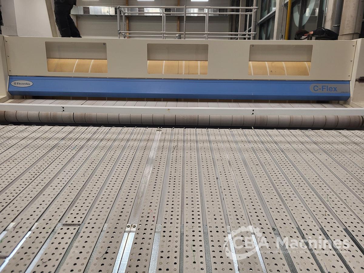 Used 2013 Ironer Electrolux C-Flex 2 roll 1200 x 3300mm GAS (944)