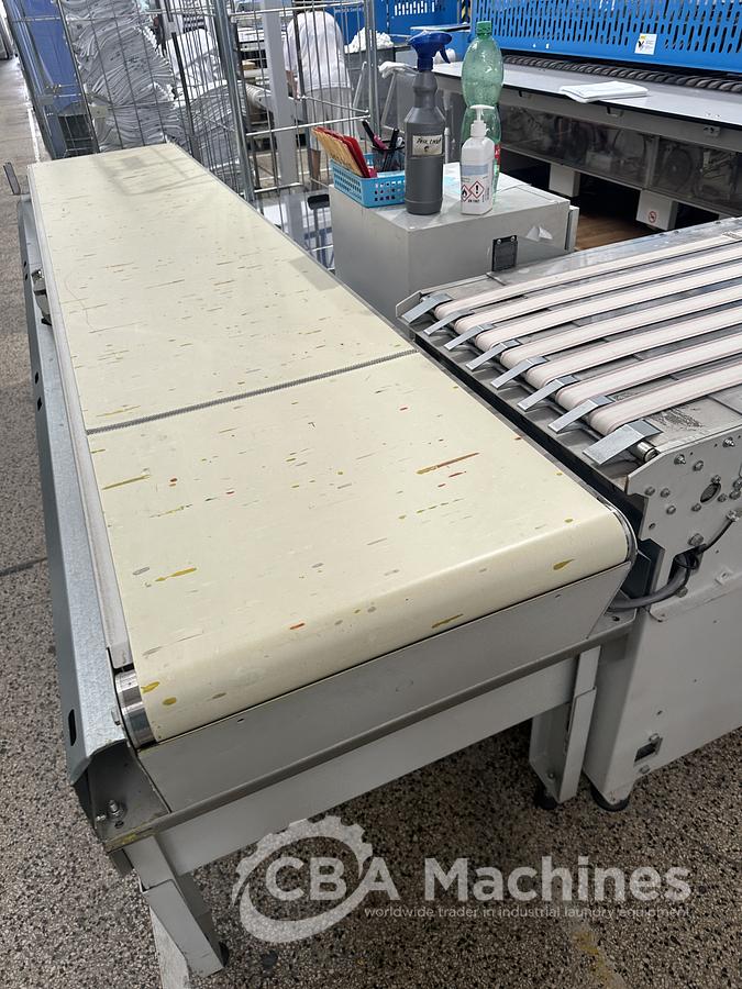 Used 2010 Jensen Ironing Line Logic Plus - Jenroll EXPG 2x1200x3500mm GAS - Classic Folder