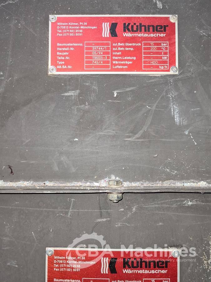 Used 1994 Dryer Lavatec TT745DU ( 670 )