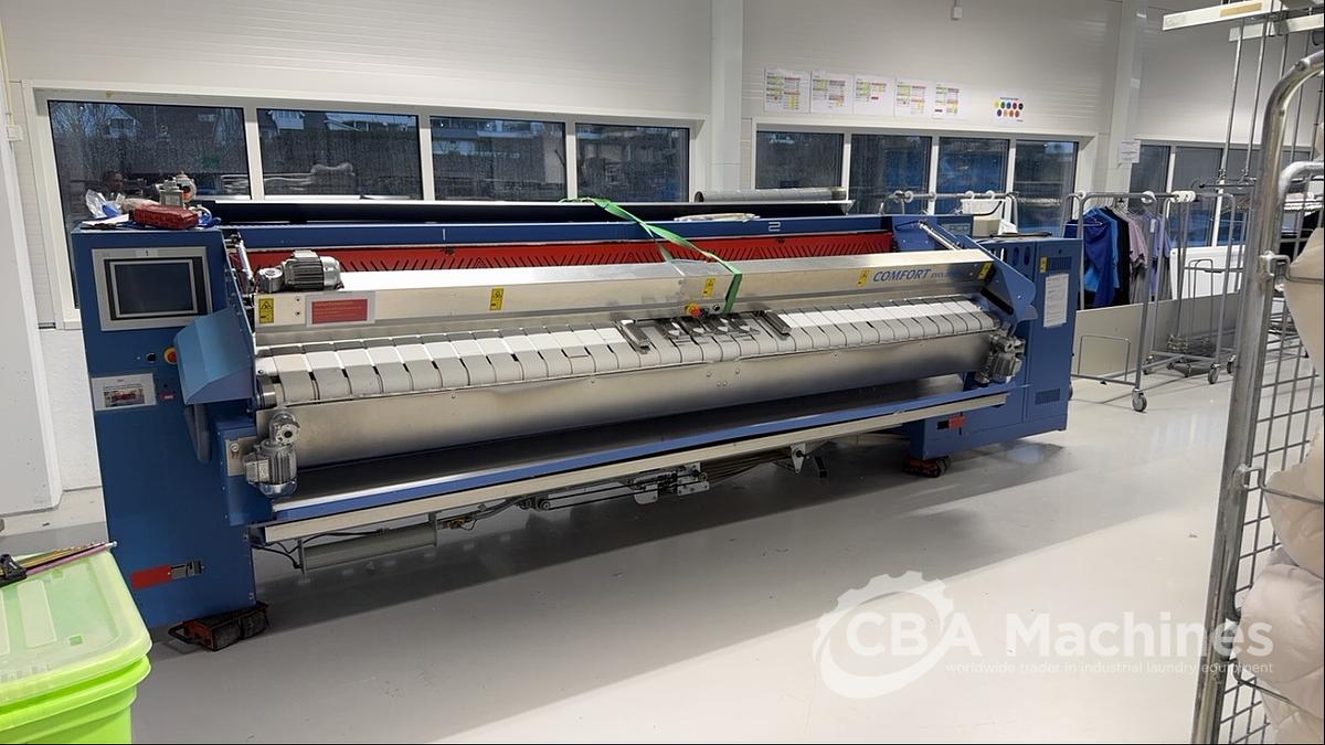 Used 2013 Laco Comfort GAS Ironer 500x3300mm with built-in folder