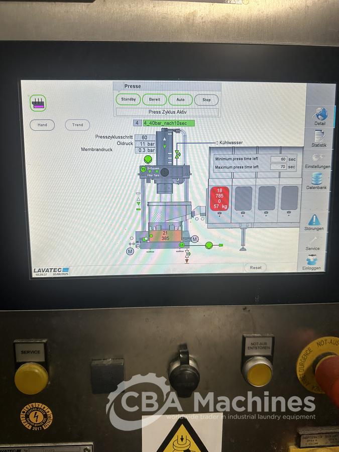 Used 2017 Lavatec LP572 Press 50kg