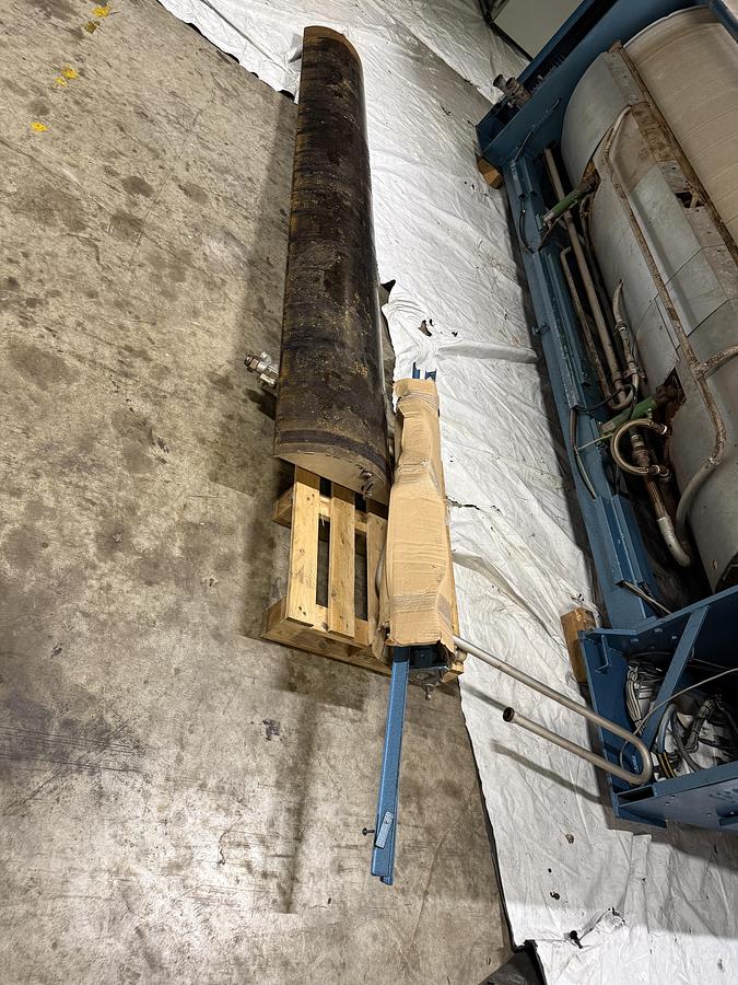 Used 1993 Ironer Lapauw DUO 2x1200x3300 Steam (914)