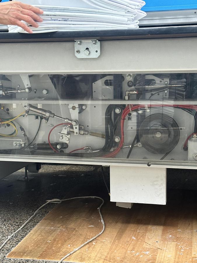 Used 2010 Jensen Ironing Line Logic Plus - Jenroll EXPG 2x1200x3500mm GAS - Classic Folder