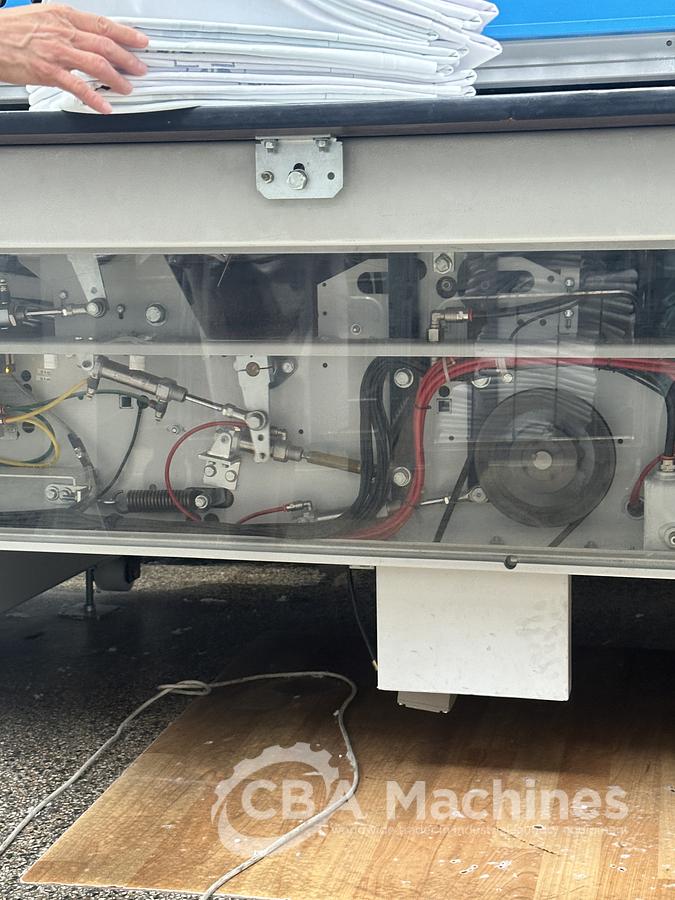 Used 2010 Jensen Ironing Line Logic Plus - Jenroll EXPG 2x1200x3500mm GAS - Classic Folder