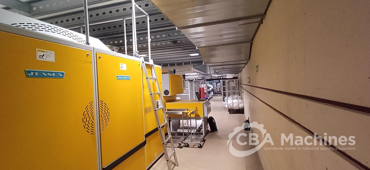 Used 2008 Jensen GAS Ironing Line 1 roll 2000x3500mm