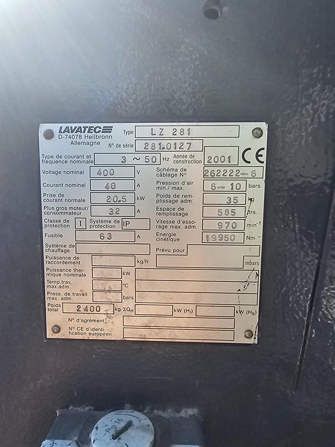 Used 2001 Lavatec LZ 281