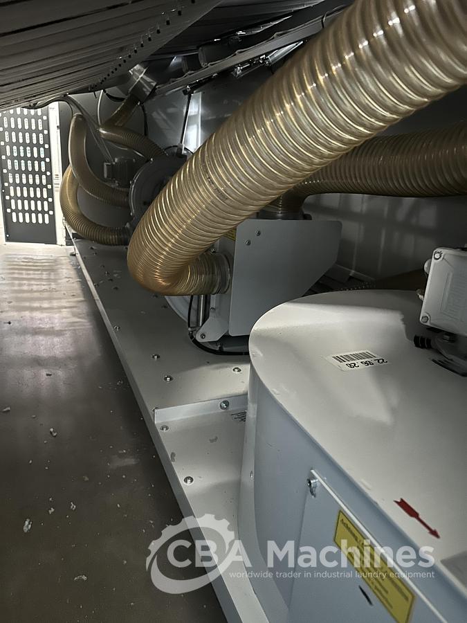 Used 2020 Ironing Line Kannegiesser 2 roll 1200x3500mm GAS - EMQ Synchro + HPM-II GAS + SFM.II 1-2-4 lanes