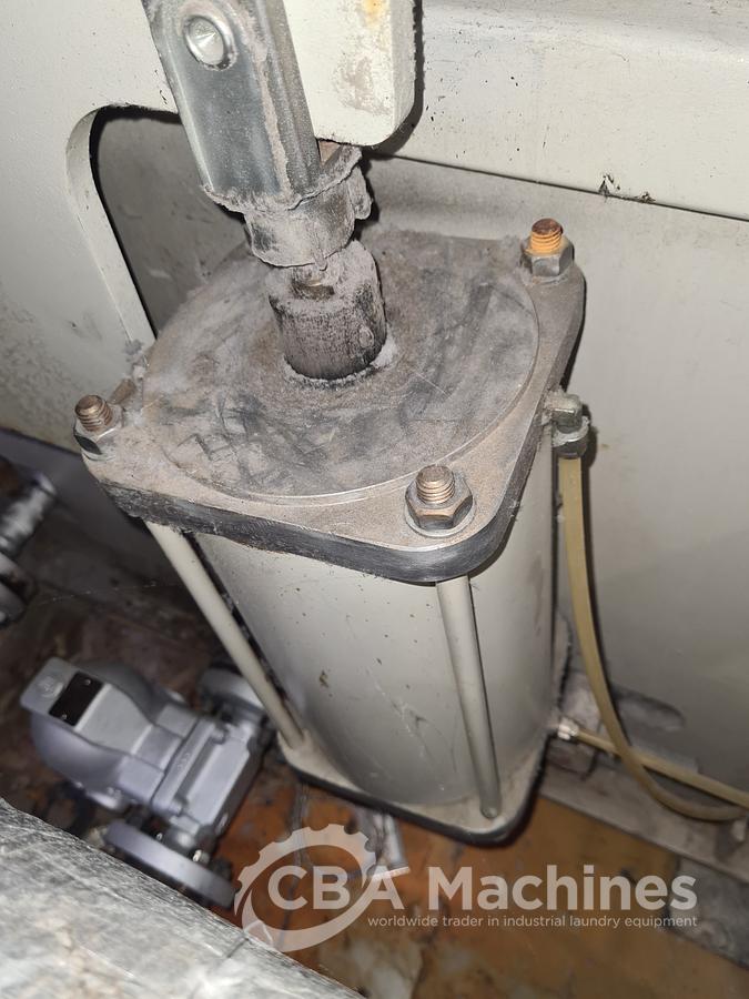 Used Ironing line Kannegiesser 2 roll 1200 x 3000mm steam year 2005/1997