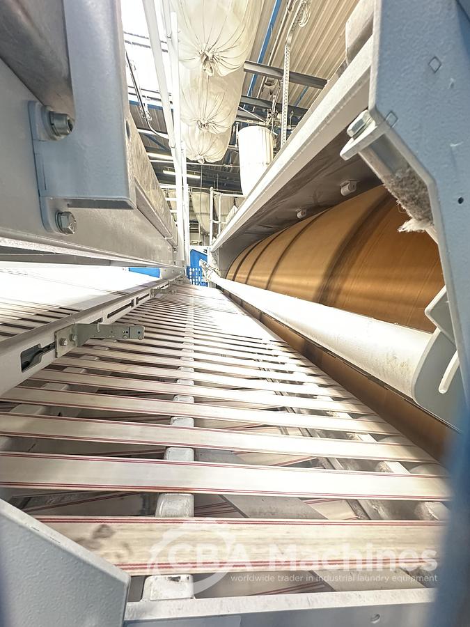 Used 2022 Ironing line Jensen Basic Plus (1029) + EXP 2000 (1030) + Magic (1031) + Napkin Bottom Up (1032)