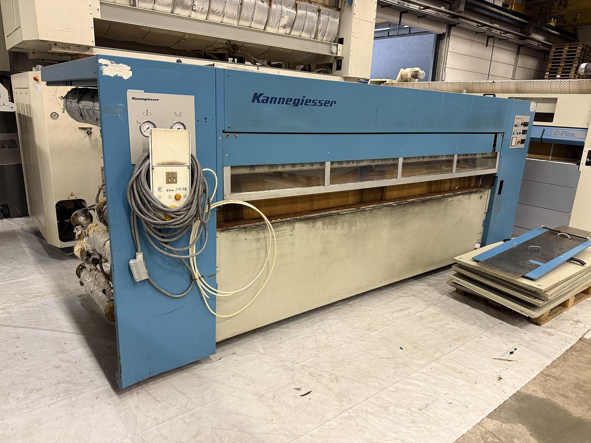 Used 1995 Ironer Kannegiesser HLM 2 roll 1200 x 3300mm Steam (895)