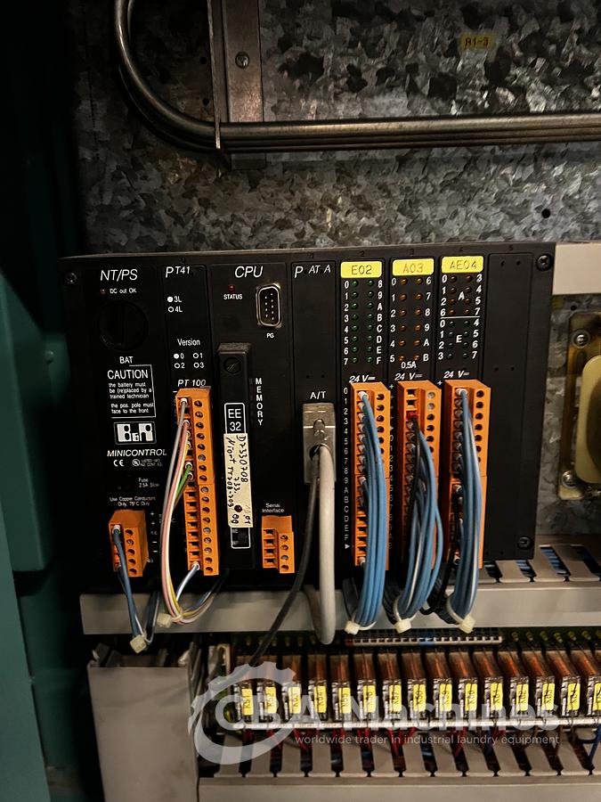 Used 1999 Dryer Lavatec TT733 D Steam 50kg with legs 175cm (853)