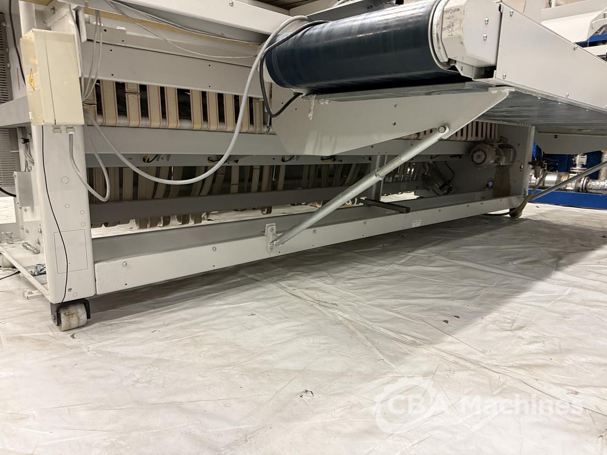 Used 2009 Folder Jensen MFS 3300mm 4 lanes (907)