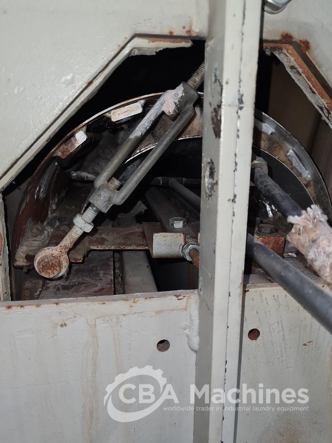 Used Ironing line Kannegiesser 2 roll 1200 x 3000mm steam year 2005/1997