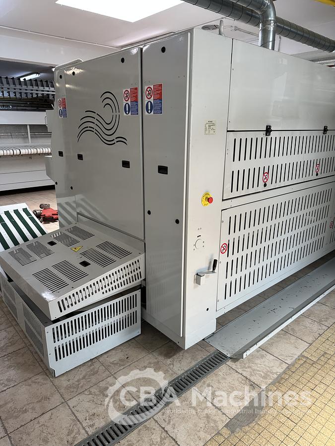 Used 2017 Domus GAS Ironer Sextans 1 roll 800mm x 3300mm with built-in folder