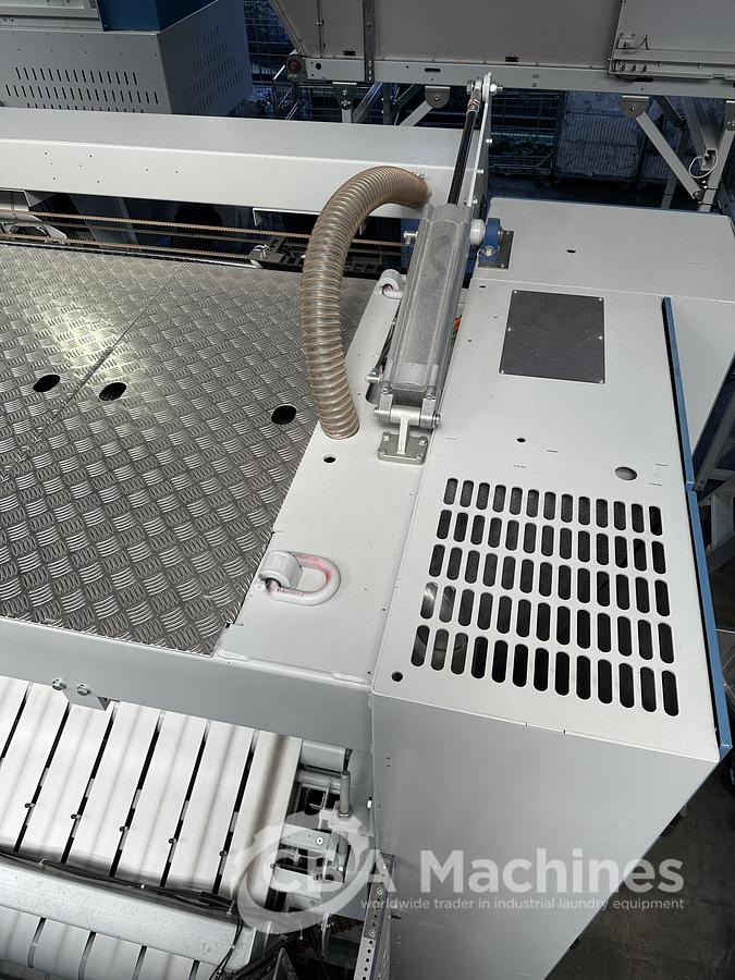 Used 2023 Kannegiesser Ironing line EMQ synchro pro 40-01+2-4/4-1/2 (1033) + HighPower HPM 3x1200x4000mm (1034) + SFM-E 40(42)-1/2-3-KR3-R-ISP4 (1035)
