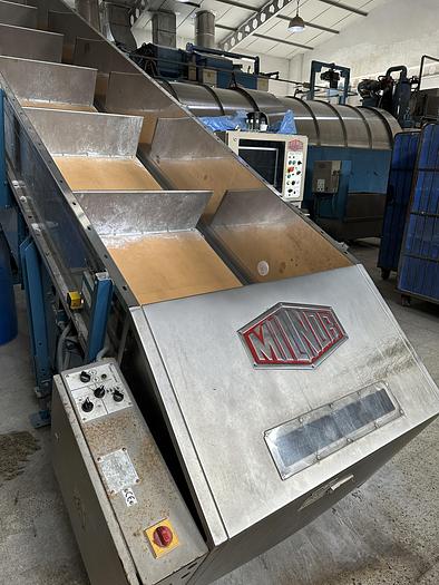 Used Complete Milnor 8 x 50kg CBW tunnel system year 2010 / 2018