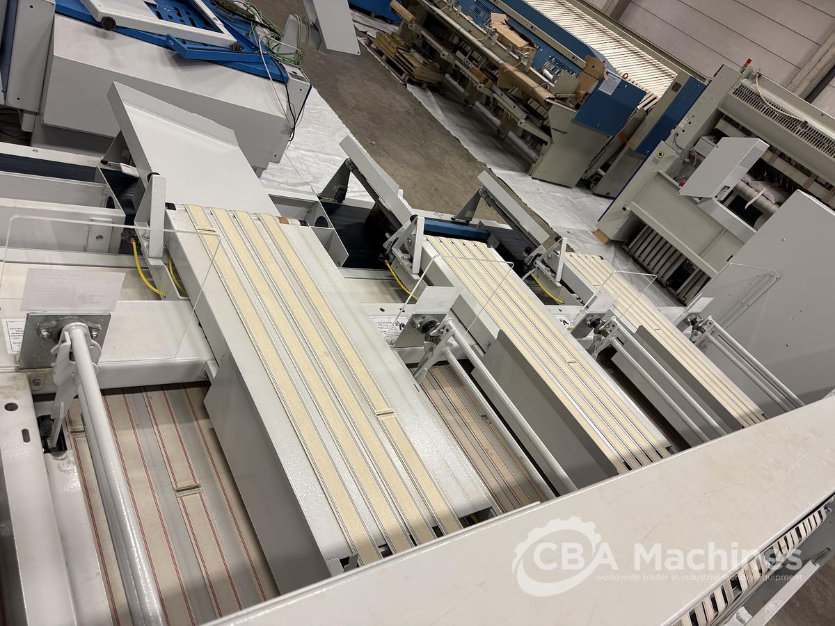 Used 2009 Folder Jensen MFS 3300mm 4 lanes (907)