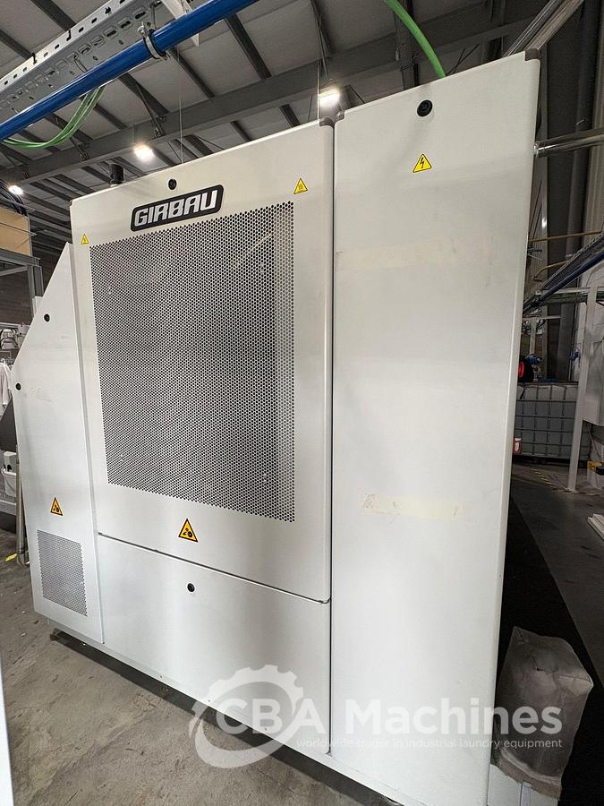 Used 2023 Ironer Girbau Compact Plus Pro 600x3300mm gas with built-in folder (987)
