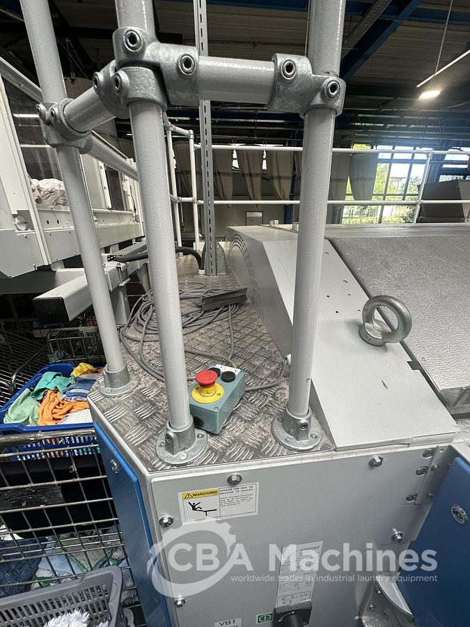 Used 2022 Ironing line Jensen Basic Plus (1029) + EXP 2000 (1030) + Magic (1031) + Napkin Bottom Up (1032)