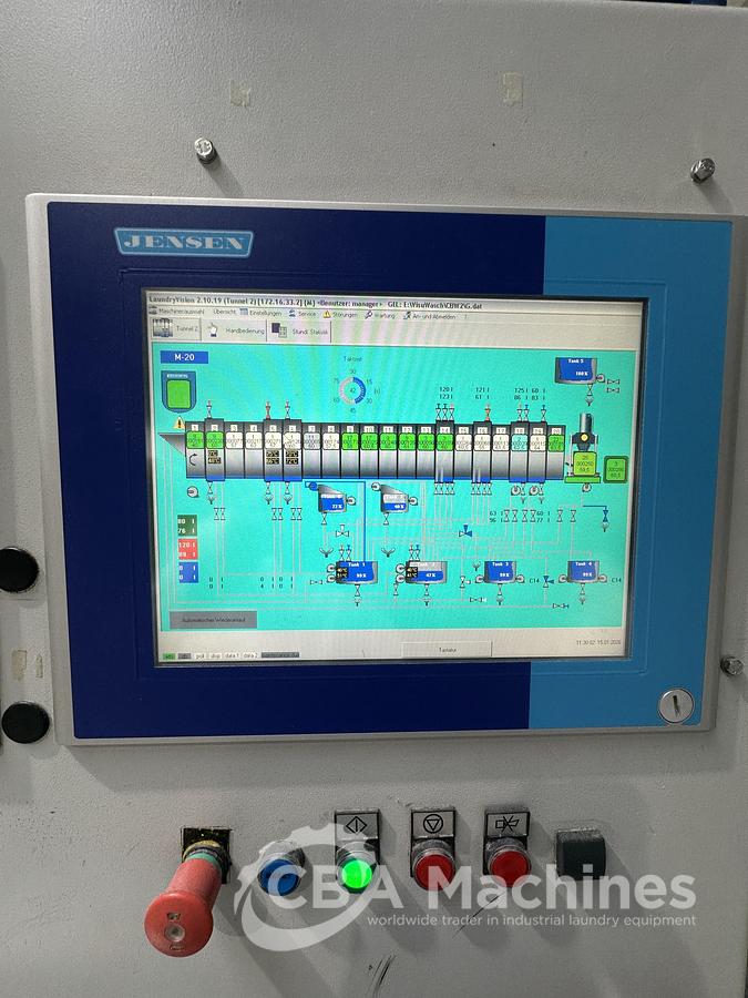 Used 2012 CBW Tunnel Jensen M-20 Universal 20x60kg