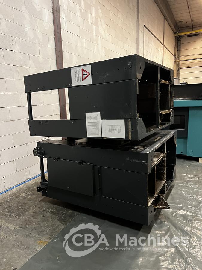 Used 1999 Dryer Lavatec TT733 D Steam 50kg with legs 175cm (853)