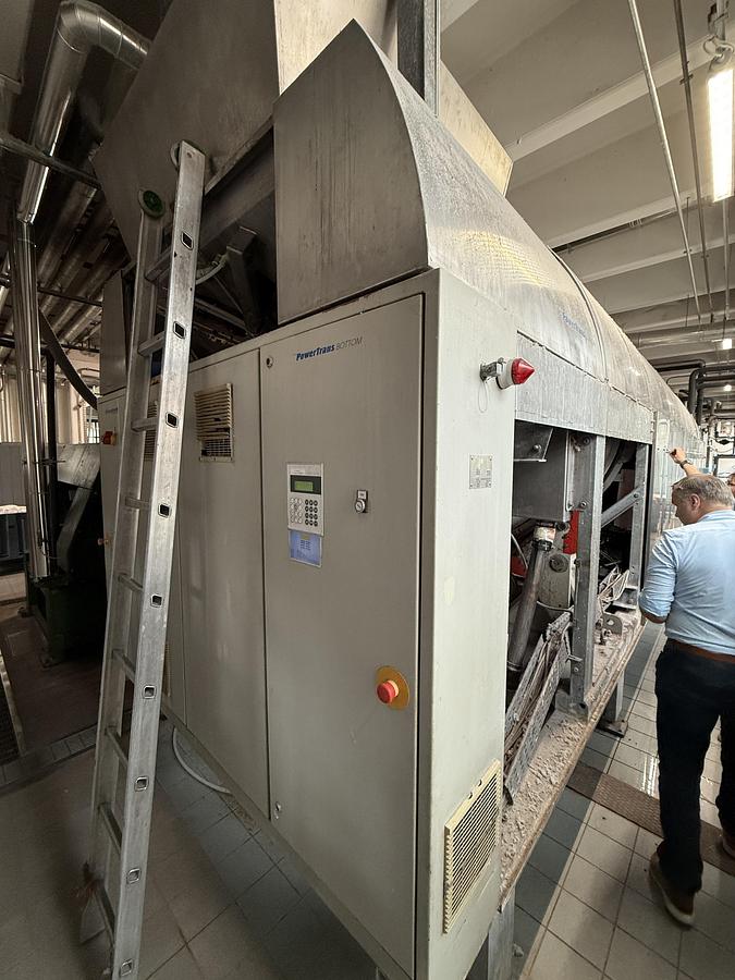 Used 2001 Kannegiesser CBW Tunnel Powertrans BT 14x50kg