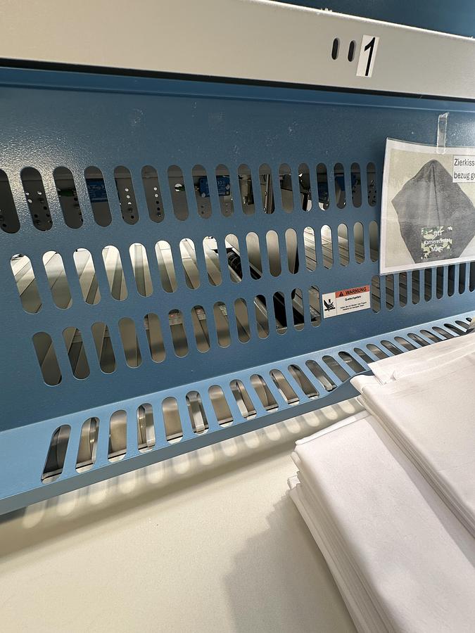 Used 2020 Folder Kannegiesser SKF 3500mm 3 lanes Small Piece Folder-Stacker