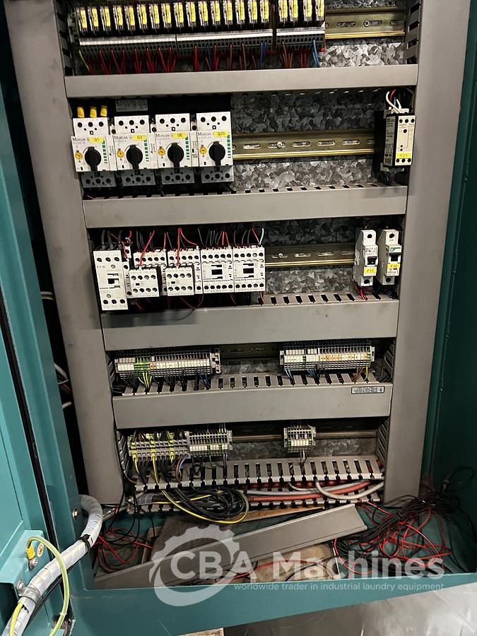 Used 1999 Dryer Lavatec TT733 D Steam 50kg with legs 175cm (853)