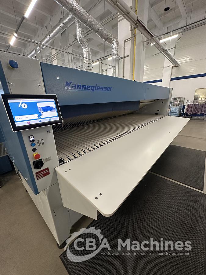 Used 2020 Ironing Line Kannegiesser EMV - HPM.II GAS 1 roll 1200x3500mm - CFL 1-2-4 lanes