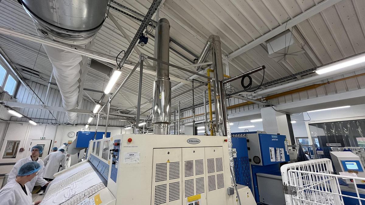 Used 2011 Ironer Electrolux C.flex 1233.1