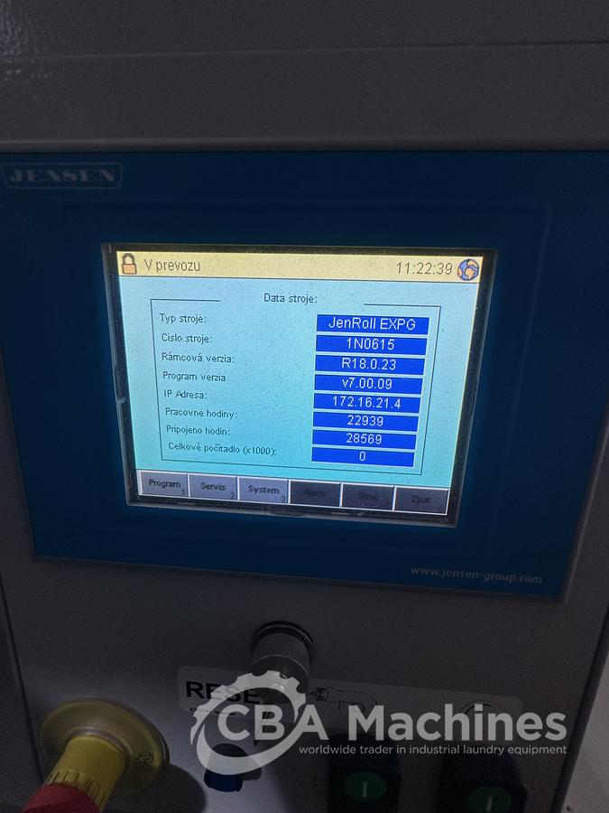 Used 2018 Jensen EXPG 2 roll 1200x4000mm GAS