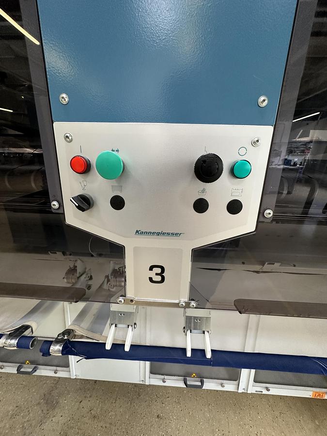 Used 2015 Kannegiesser Feeder EMQ Synchro 3000mm