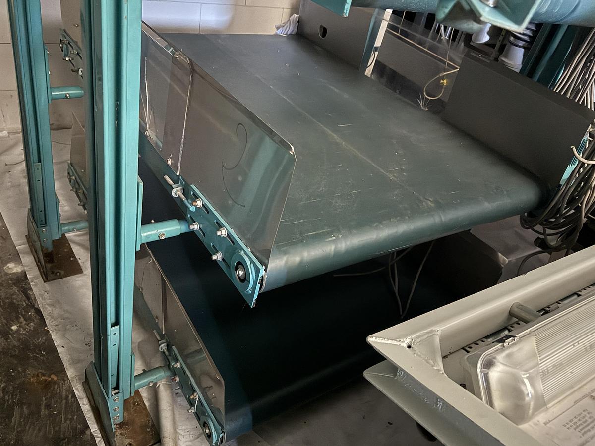 Used Lavatec Waiting conveyor 4 stages