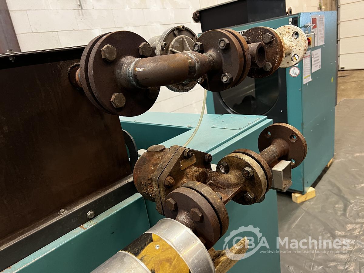 Used 1999 Dryer Lavatec TT733 D Steam 50kg with legs 175cm (853)