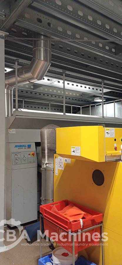 Used 2008 Jensen GAS Ironing Line 1 roll 2000x3500mm