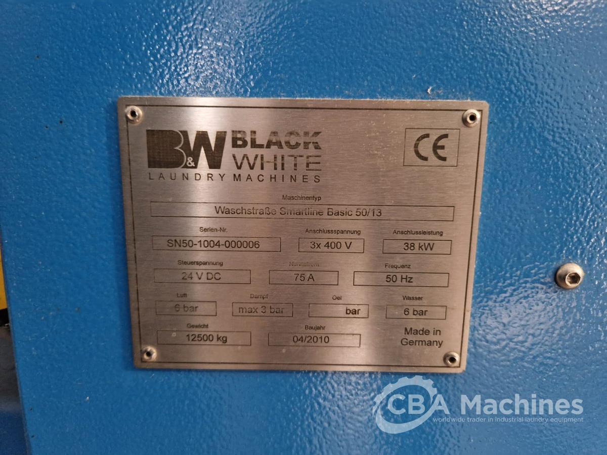 Usato 2010 Tunnel di lavaggio Black & White  13x50kg (759)