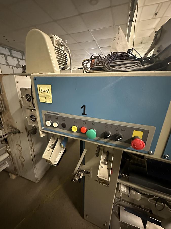 Used 2011 / 2005 Kannegiesser Ironing Line GAS 1x2000x3500mm: EMD - HPMG- RFM