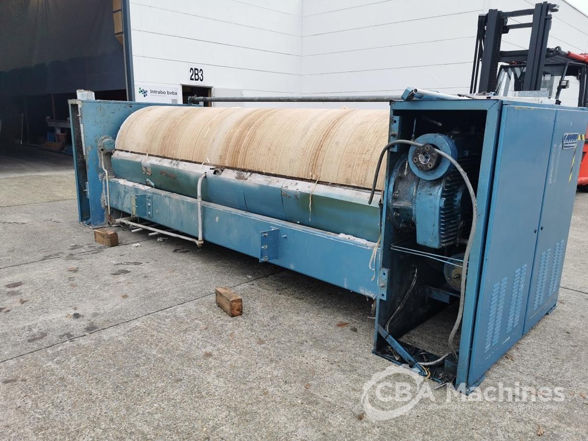 Used 2005 Jensen / Lapauw Ironing Line 2x1200x4000mm Steam for Small Pieces