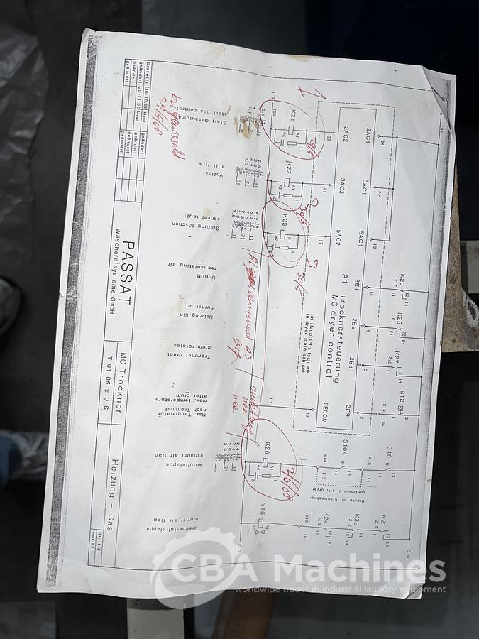 Used 1997 Dryer Passat 258.50 G-WU - 50kg ( 331 )