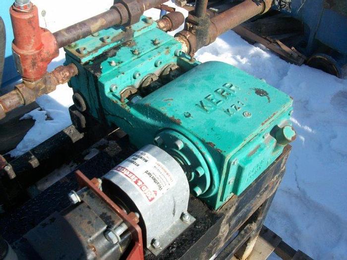 Used Kerr KZ1000 Triplex Pump